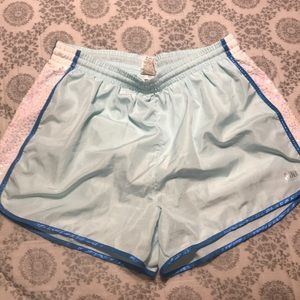 Pink athletic shorts